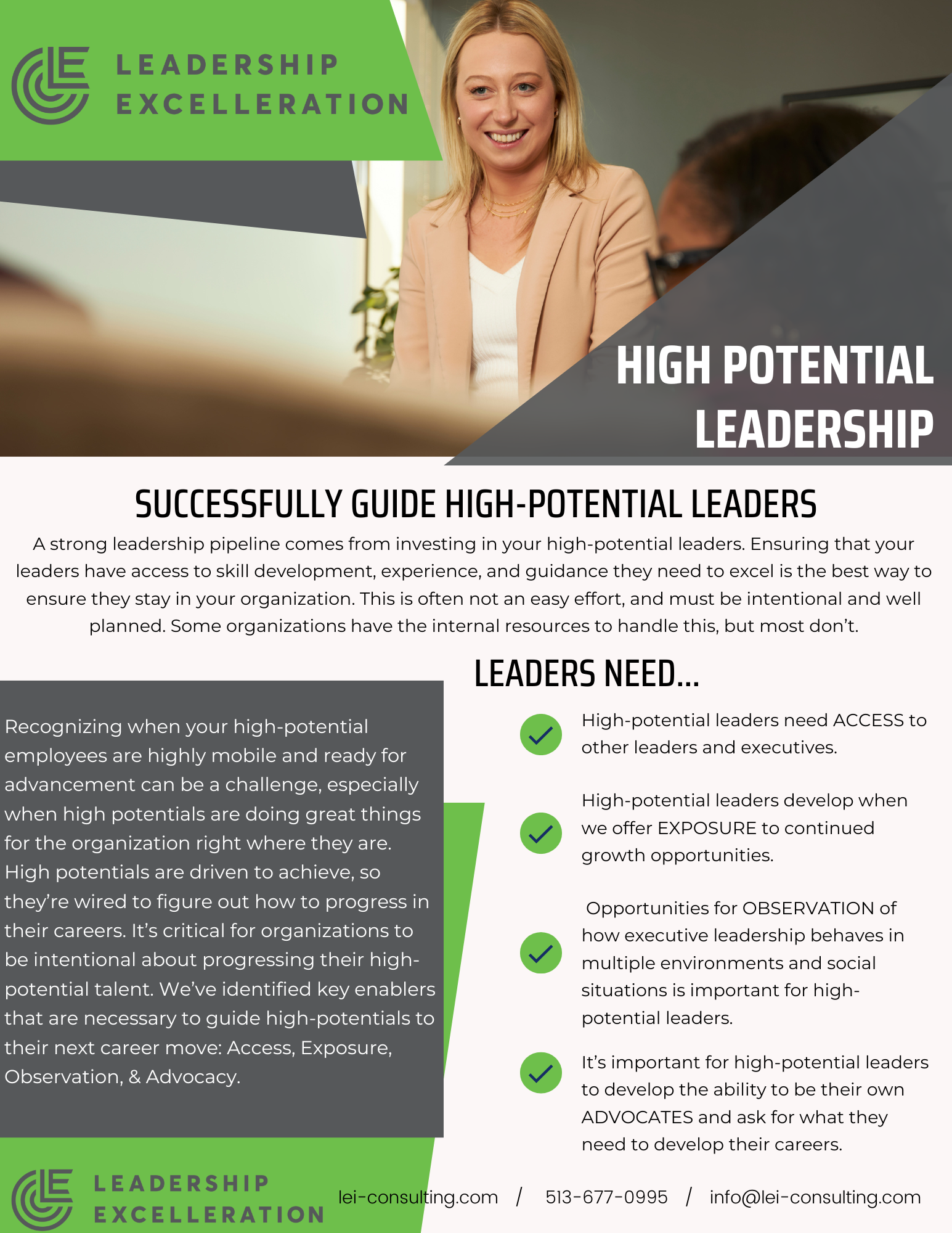 High Potential Leadership Brochure